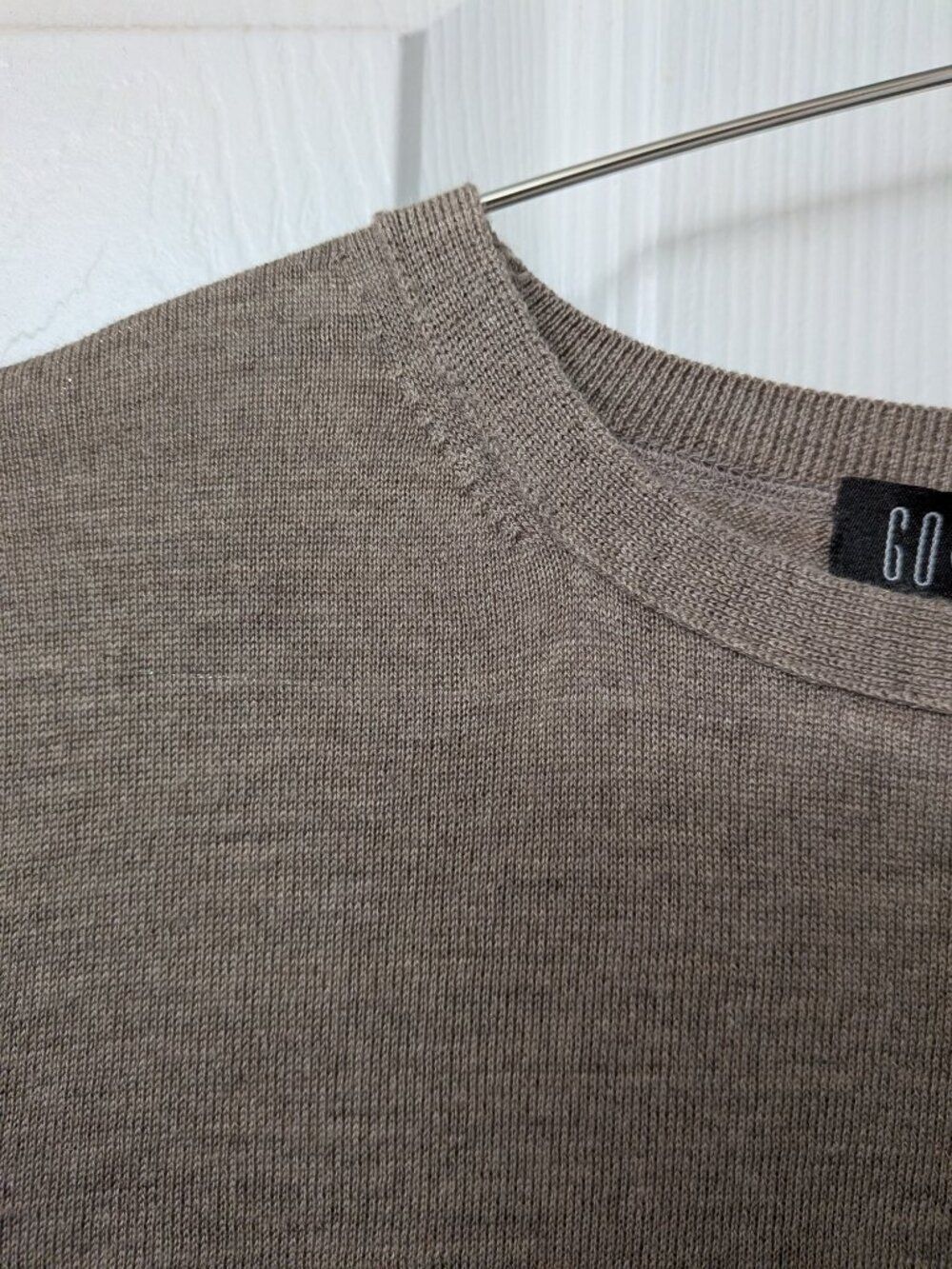 GOYO made in Mongolia Silk/Cashmere Blend Sweater | SZ Med - Picture 7 of 8